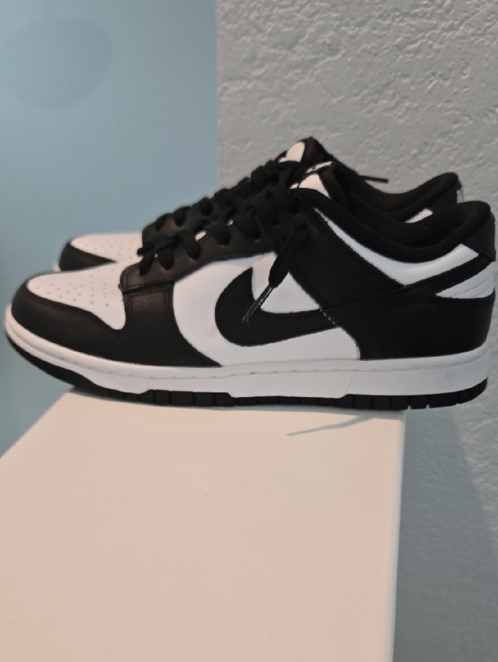 Nike Dunk Black & White Low-Top Court Sneakers - Women